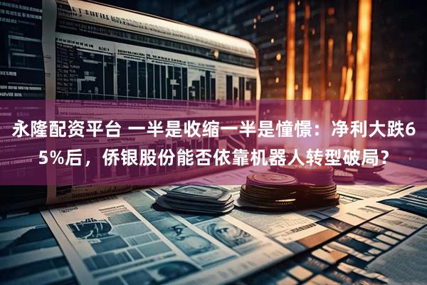 永隆配资平台 一半是收缩一半是憧憬：净利大跌65%后，侨银股份能否依靠机器人转型破局？